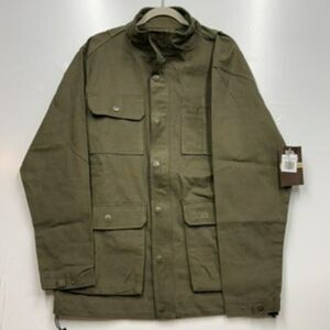 Gravel Gear Midweight Utility Coat Moss 100% Cotton For Outdoor Work Casual Wear